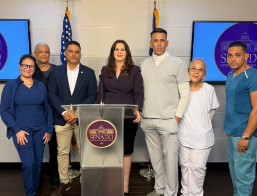UGT presente durante la presentación del Proyecto del Senado 850, anunciado por la Senadora Ada Álvarez Conde.
