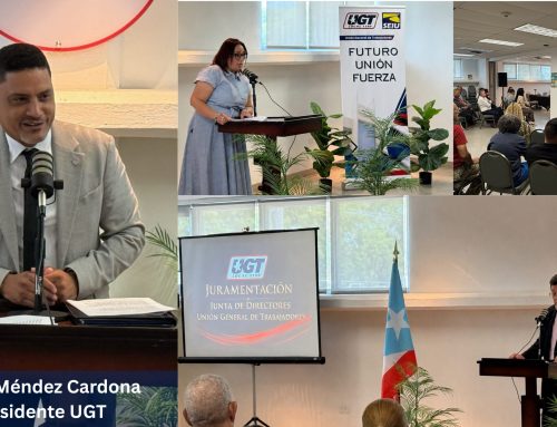 Juramenta la Junta de Directores electa de la UGT, 2026 – 2029